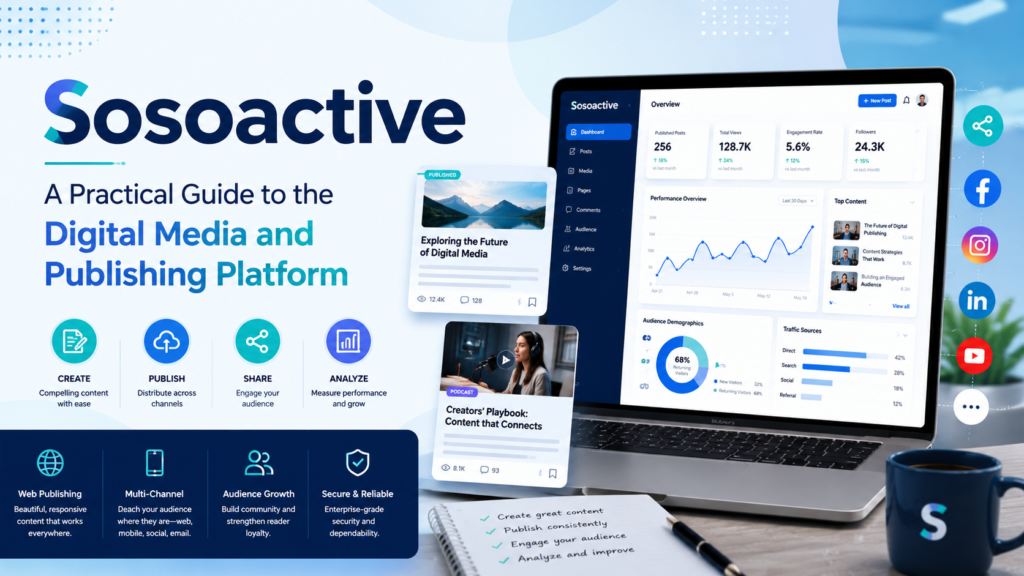 Sosoactive: A Practical Guide to the Digital Media and Publishing Platform sosoactive